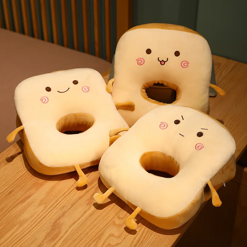 

Zqswkl 32cm cute toast bread nap decorative pillow hugs office chair cushion soft plush toys gift to girlfriend kawaii pillow