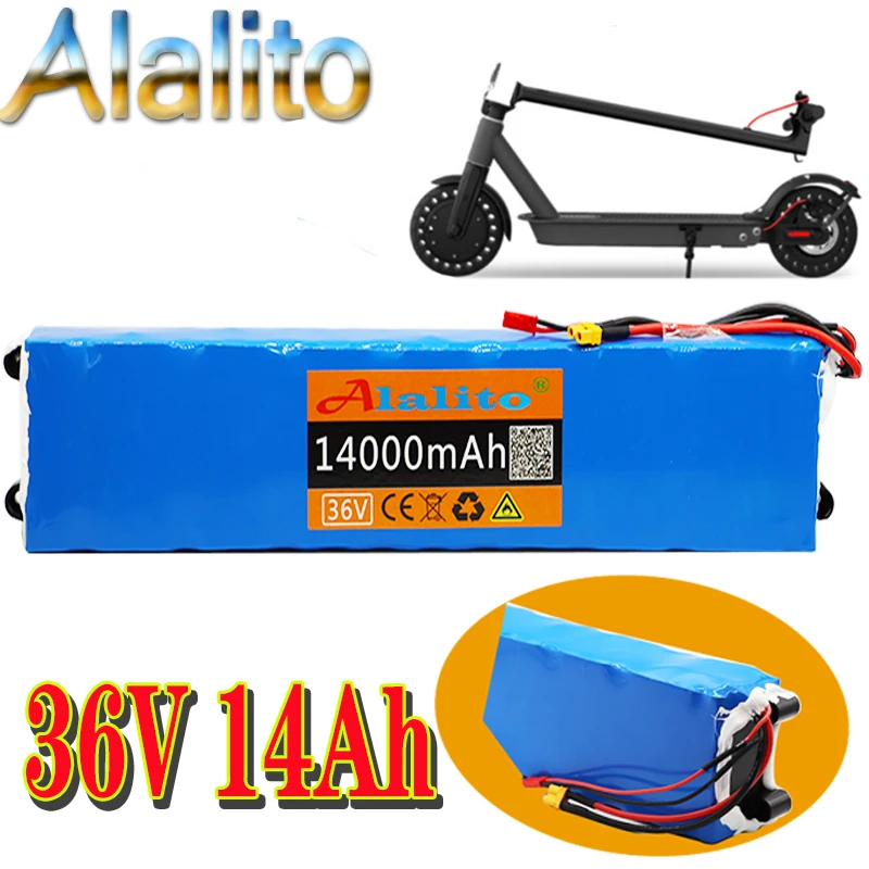 100% е байка 36В 14Ah Скутер Аккумуляторная батарея для зарядки Ноута и сотового