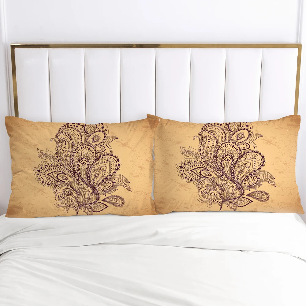 

Customize 3D 2PCS Pillow Cases Decoration Throw Pillow Cover Bedding PillowCase 70x70 60x70 Home textile Bohemia Drop Ship