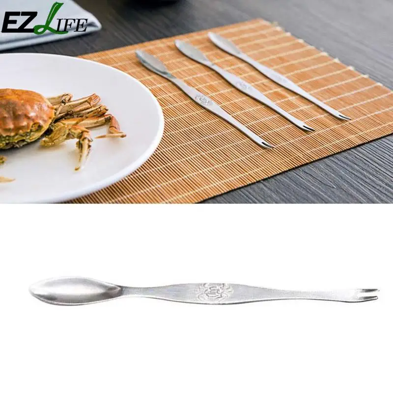 1 шт. Сталь когти есть инструмент для разделывания краба морепродукты контактный