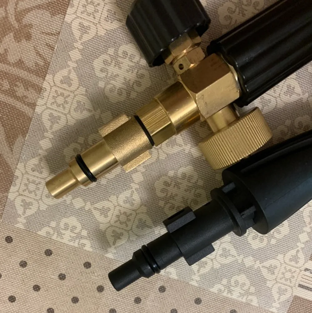 LaLeyenda Автомойка Снежная пена пушки адаптеры для Karcher мыло пенообразователь пистолет Омыватель Форсунка спрей для Nilfisk/Bosch/Quick G14/LAVOR