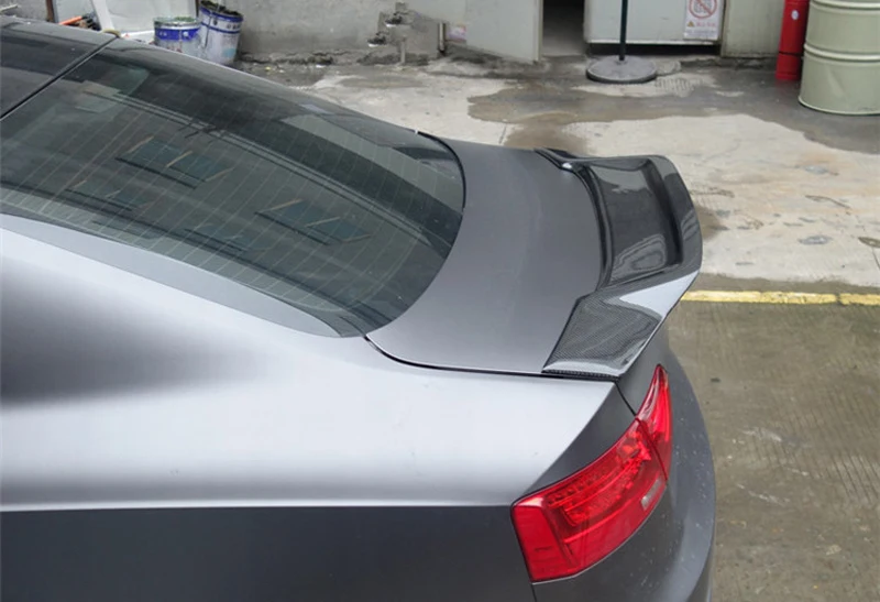 R Стиль карбоновый спойлер заднего багажника крыла пригодный для Audi A5 4 Двери