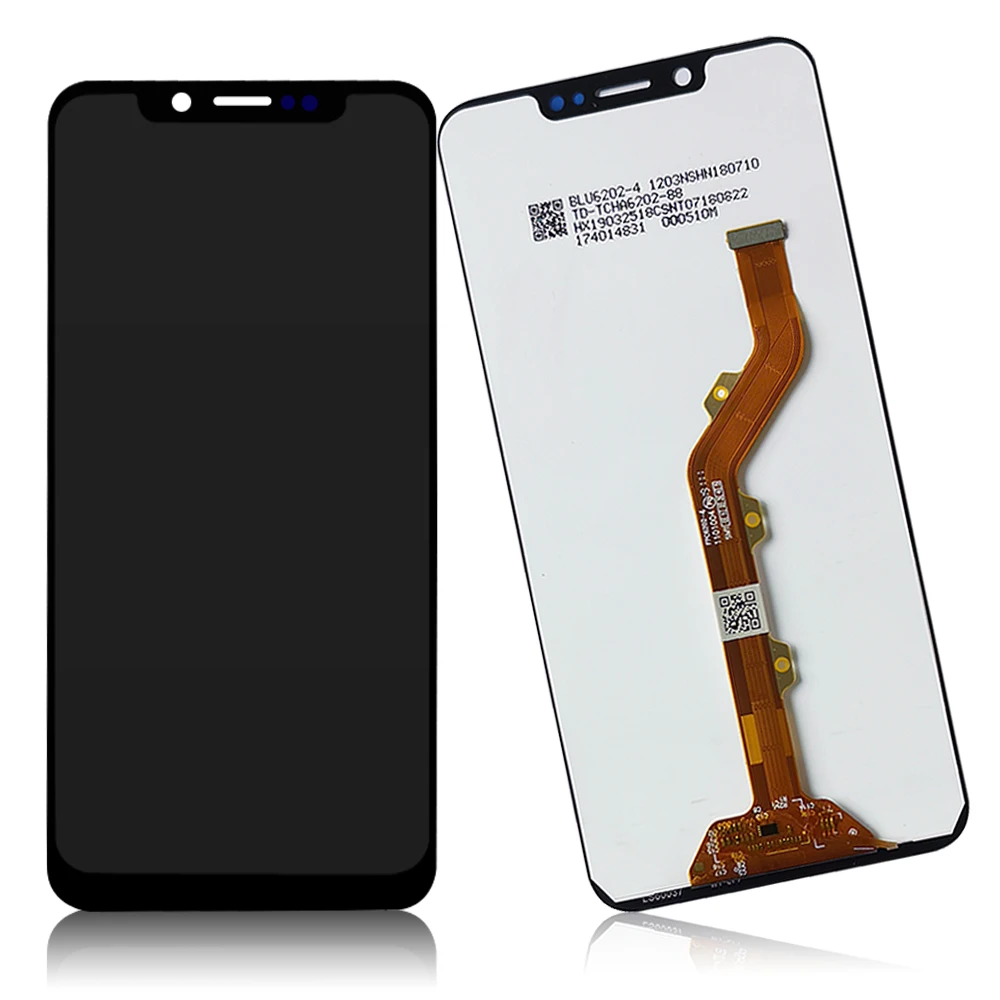 Для infinix Tecno Camon 11 CF7 LCD дисплей кодирующий преобразователь сенсорного экрана в