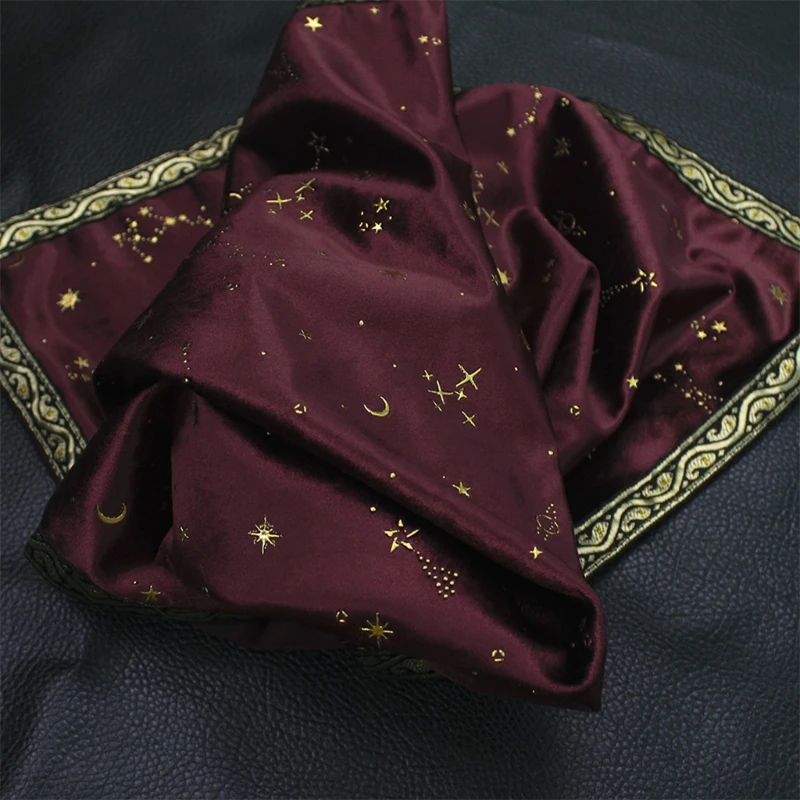 Ta-rots Pad Rubber Astrolabe Witch Divination Pendulum Tablecloth Props For Board Game Square Au11 21 | Спорт и развлечения