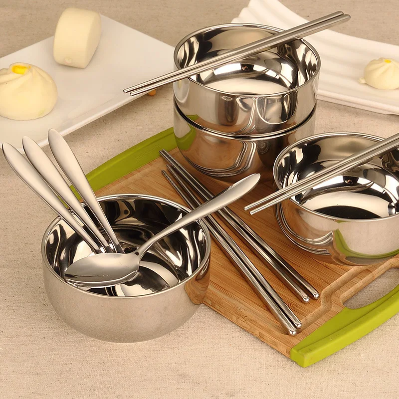 Открытый Нержавеющая сталь Посуда Столовые приборы складной Палочки дозирующая