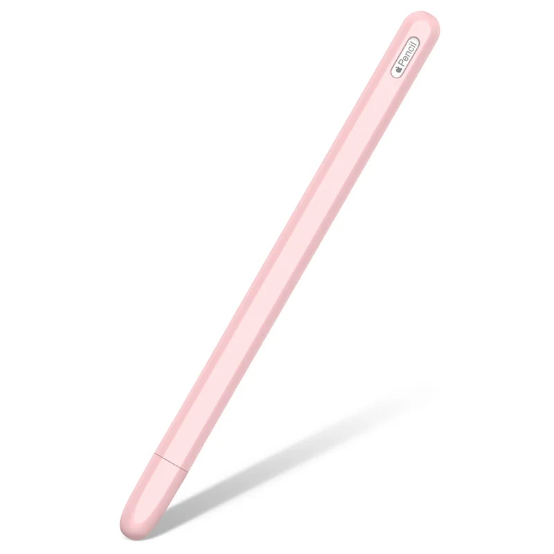 pink 1 шт. насадка на карандаш держатель силиконовый чехол для Apple Pencil 2 подставка держатель для iPad Pro стилус Защитная Крышка нескользящая - Цвета: pink