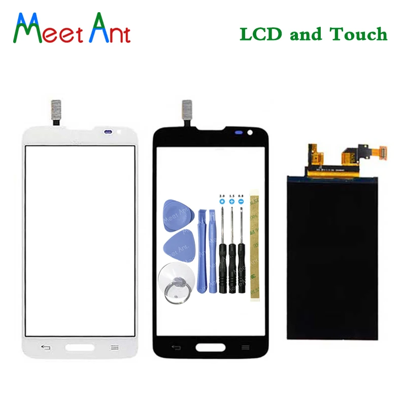 

ЖК-дисплей с сенсорным экраном и дигитайзером качества AAA 4,7 ''для LG L90 D405 D415