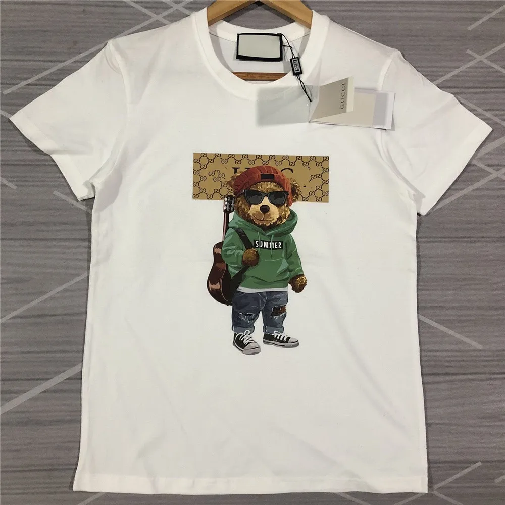 

2021 new fashion summer cotton solid t-shirts for men and women lovers leisure cotton short sleeve T-shirt S - 5XL