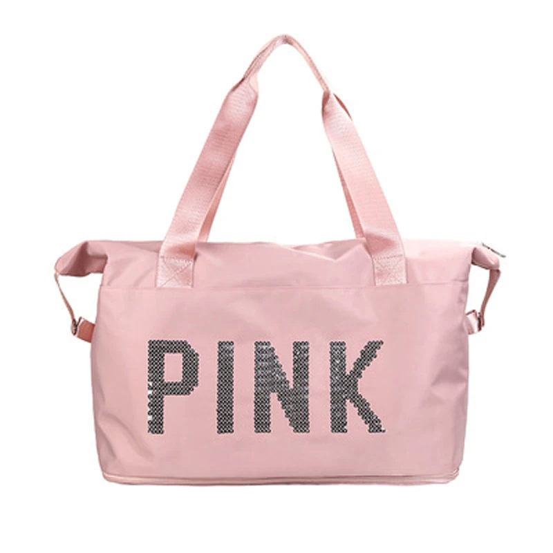 

Новинка 2021, дорожная сумка, розовый тренировочный рюкзак для фитнеса, женская спортивная сумка большой вместимости, сумки для сухой и влажной обуви