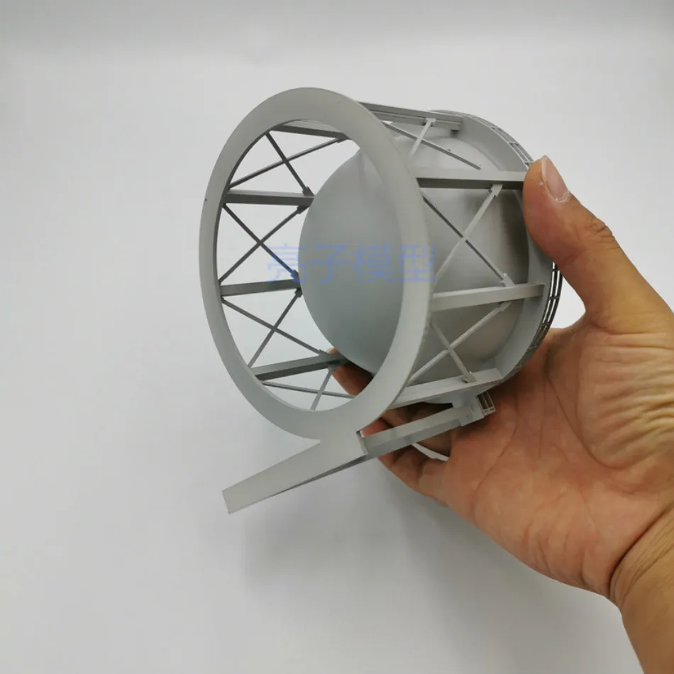 

N Scale Industrial Sand Table Model Natural Gas Spherical Tank Physical Model 1:150 Scene Model