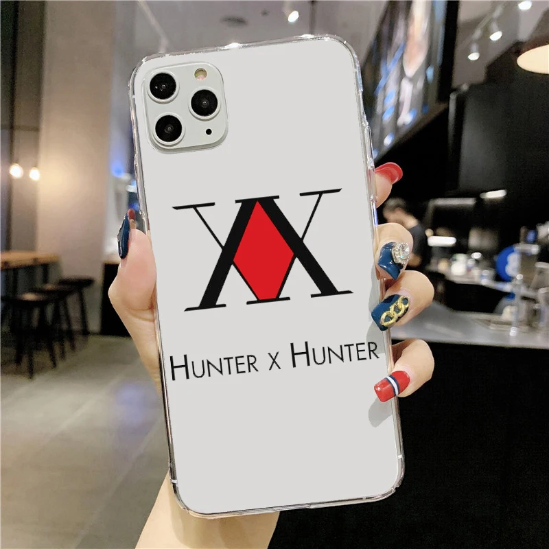 HUNTER x HxH Гон хоть аниме Мягкий силиконовый чехол для телефона в виде ракушки