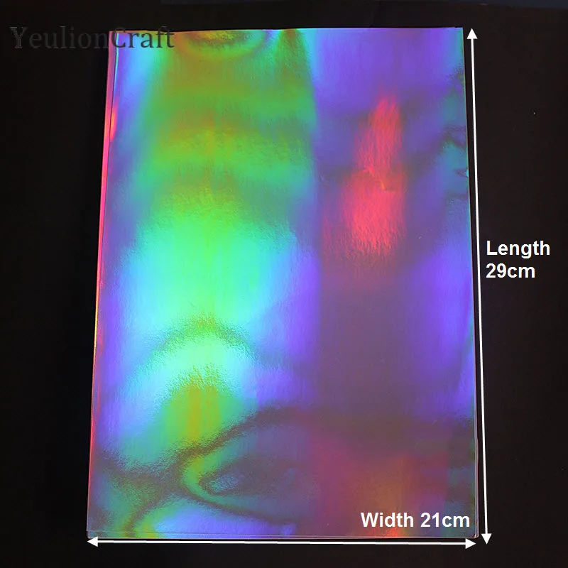 5 шт. светоотражающая Фольга для горячего тиснения|Крафт-бумага| |