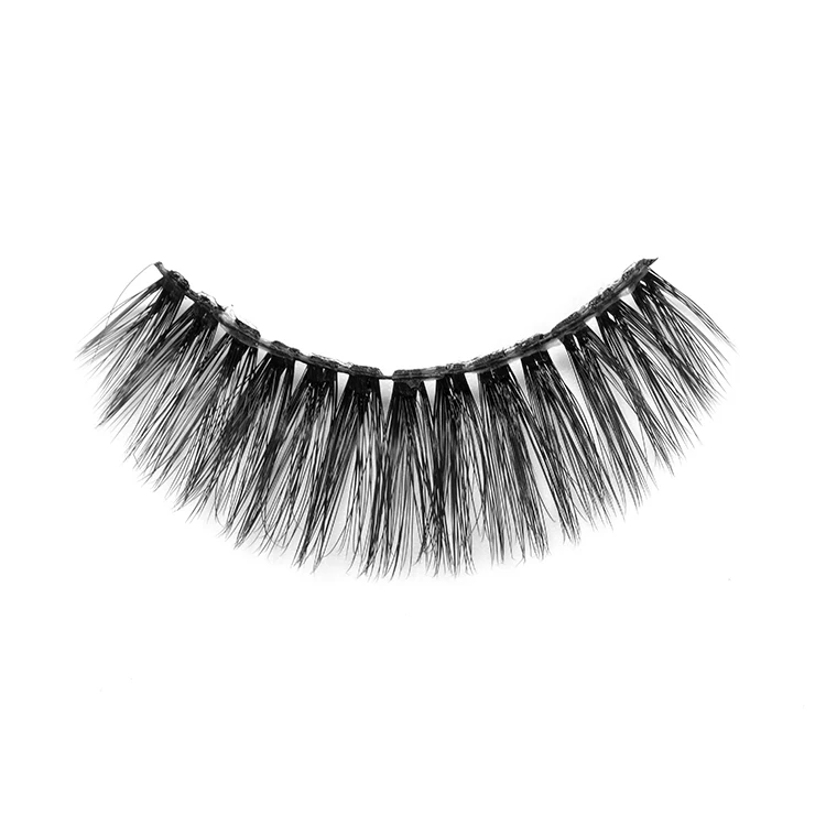 3D Silk False Eyelashes Handmade Lashes Full Strip Mink 100% Cruelty Makeup Soft Fake | Красота и здоровье