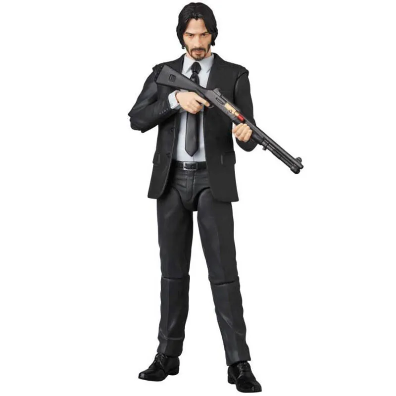 Экшн-фигурка New Type Mafex 085 Джон фитиль глава 2 Игрушечная модель кукла для подарка 15