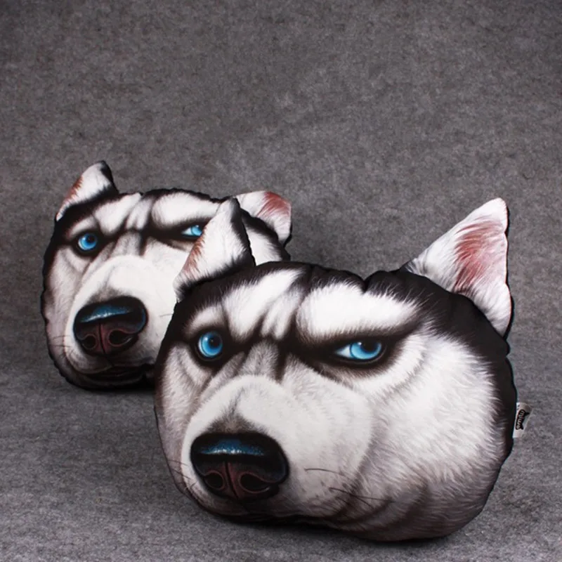 Автомобильный подголовник в форме кота собаки диванная подушка игрушка кукла