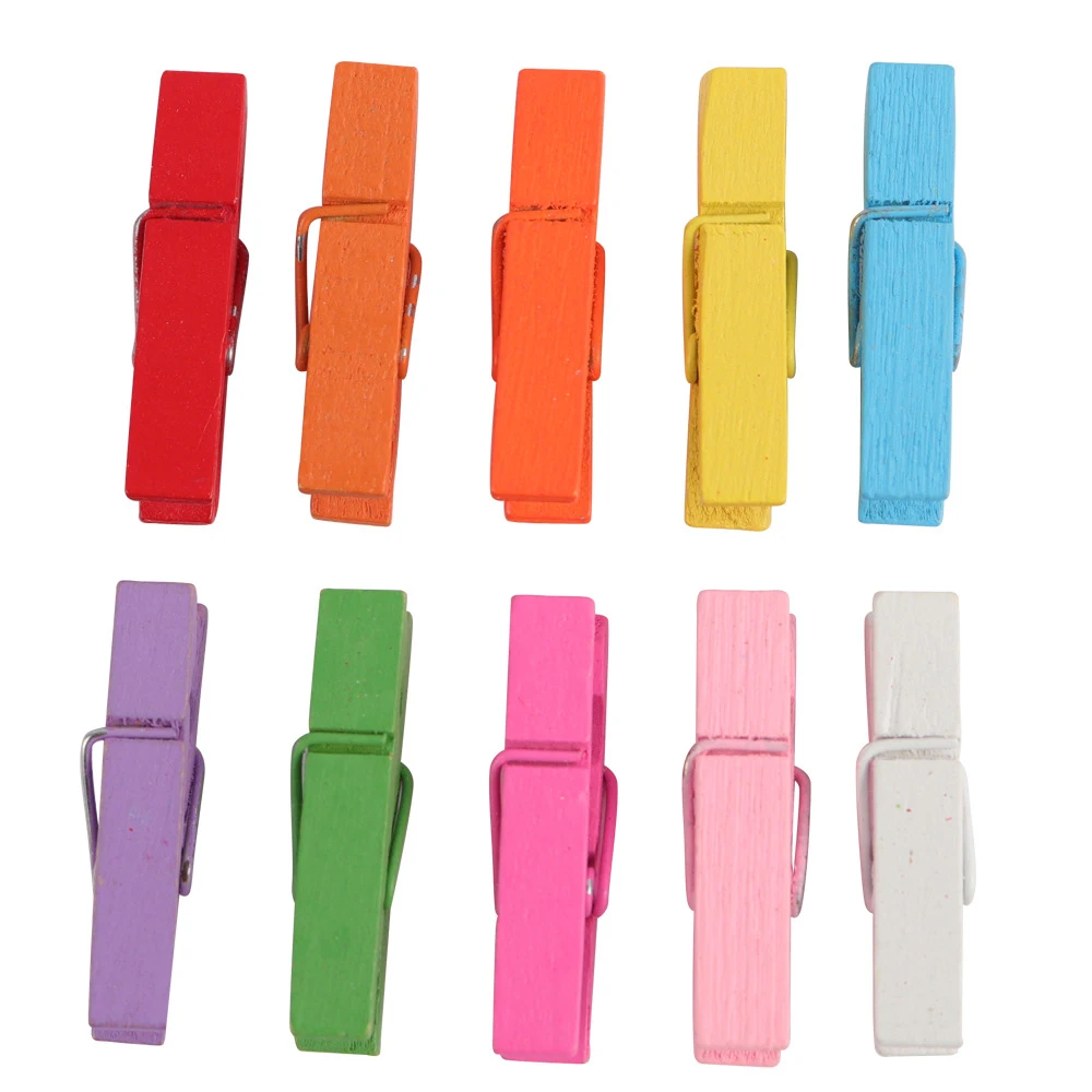 Набор для творчества и рукоделия детей Разноцветные деревянные палочки глаза из