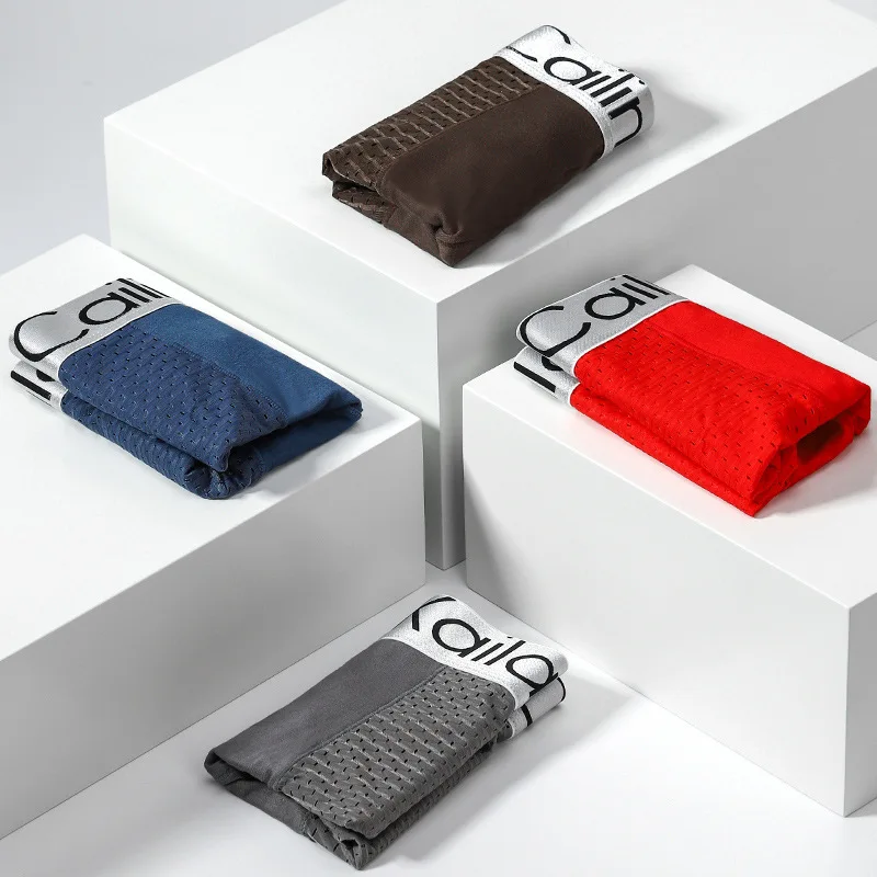 Новый Модальные трусы боксеры для Для мужчин сексуальное нижнее белье мужчины