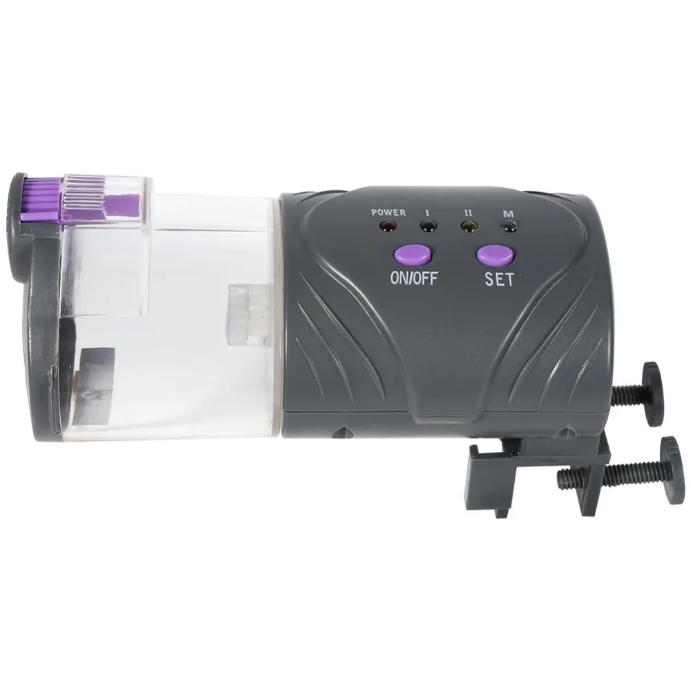 Новый профессиональный кормушка для рыб с питанием от аккумулятора аквариум