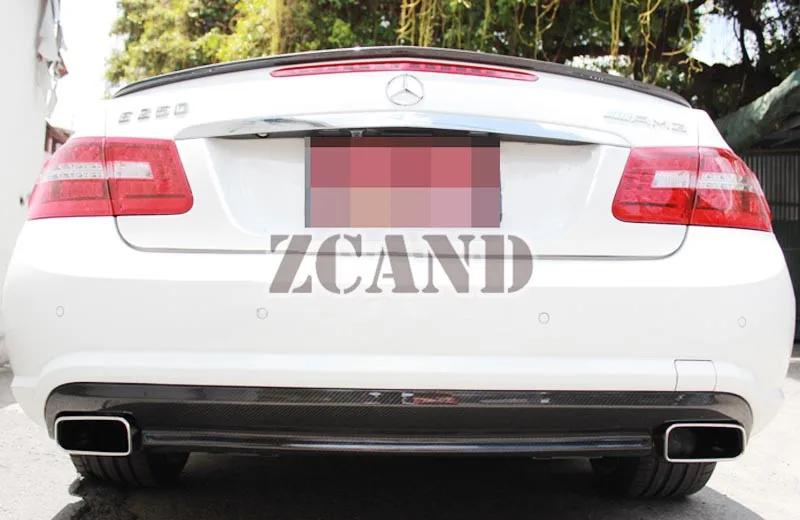 Задний диффузор из углеродного волокна для MERCEDES BENZ W207 2DR COUPE E550 E500 E350 AMG Спортивная
