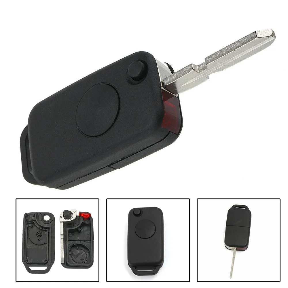

Black Key shell Flip Remote For Mercedes Benz For Mercedes Replace Replacement