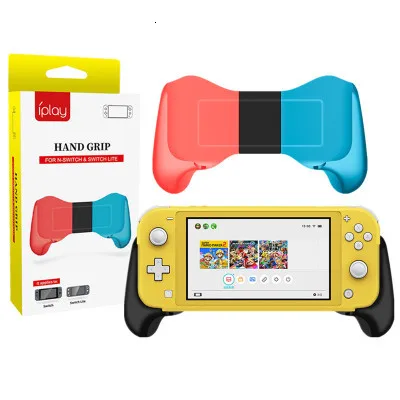 

Portable Stretch Ergonomic Design Portable Joypad Hand Grip+Gamepad Stand Holder for Nintend Switch NS-Switch Lite Game Console