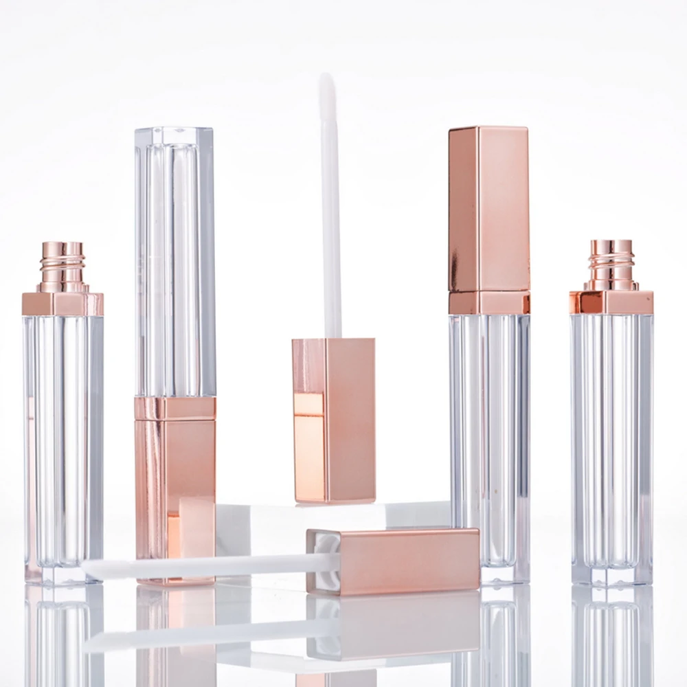 Mini Lip Gloss Split Bottle DIY Plastic Containers Empty Frosted Lipgloss Tube Eyeliner Transprent Refillable Bottles | Красота и