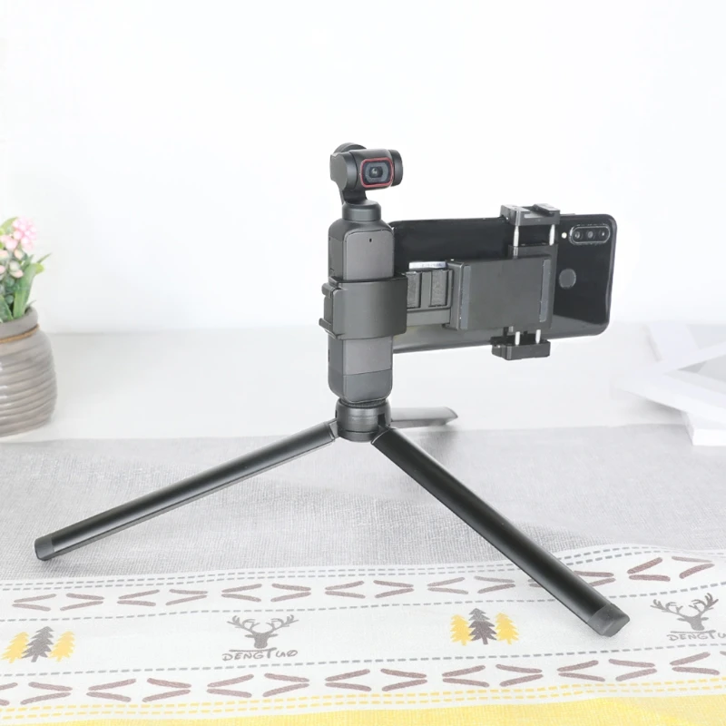 

For -DJI OSMO Pocket 2 Camera Folding Extending Mobile Phone Holder Connector Adapter For -DJI OSMO Pocket Accessories