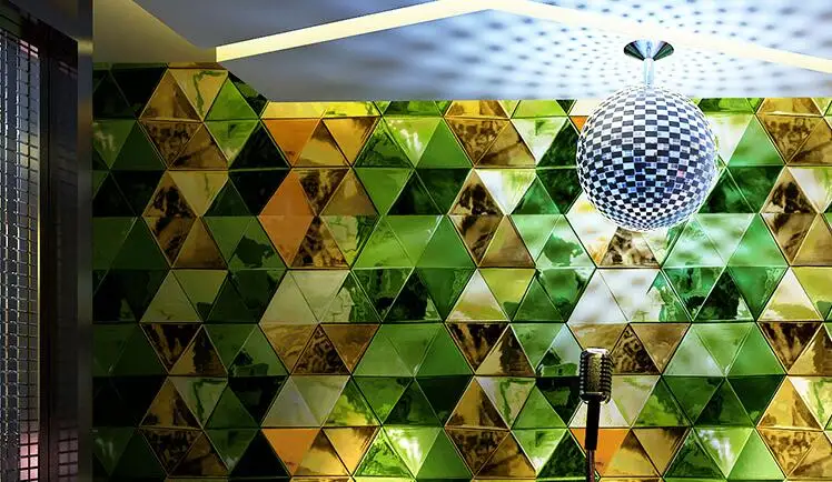 Beibehang papel parede 3D Мода флэш обои Бар Отель Необычные Бальные коробки обои рулон тематической комнаты обои спальня