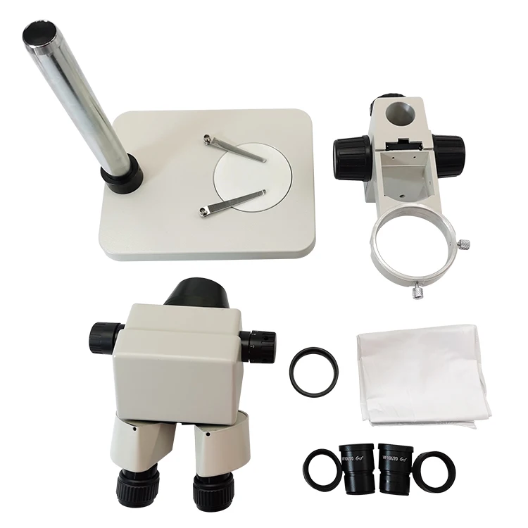 

SZM series Zoom binocular stereo microscope 7-45X continue zoom educational school stereo microscope