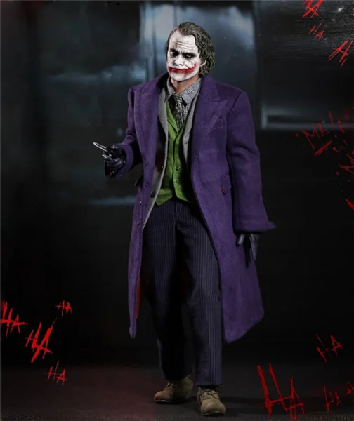 HC горячие игрушки фильм DC джокер из фильма Бэтмен подвижные суставы фигурку ПВХ