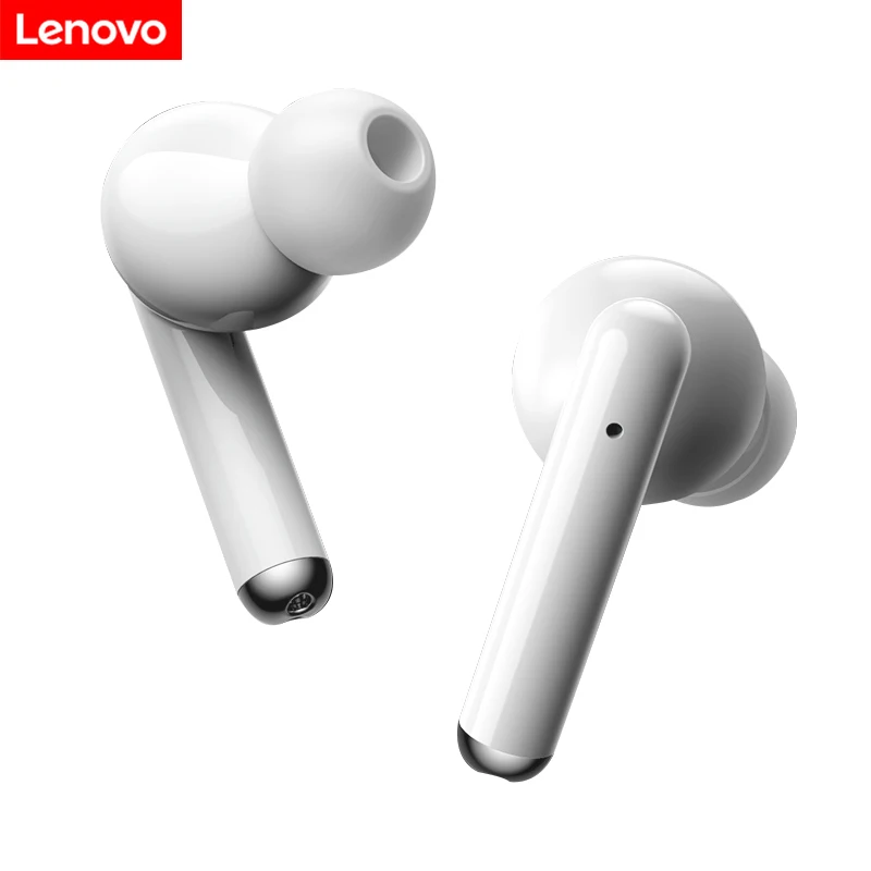 lenovo lp1 tws bluetooth earphones sports wireless headset stereo earbuds music with mic charging box for androidios headphones free global shipping