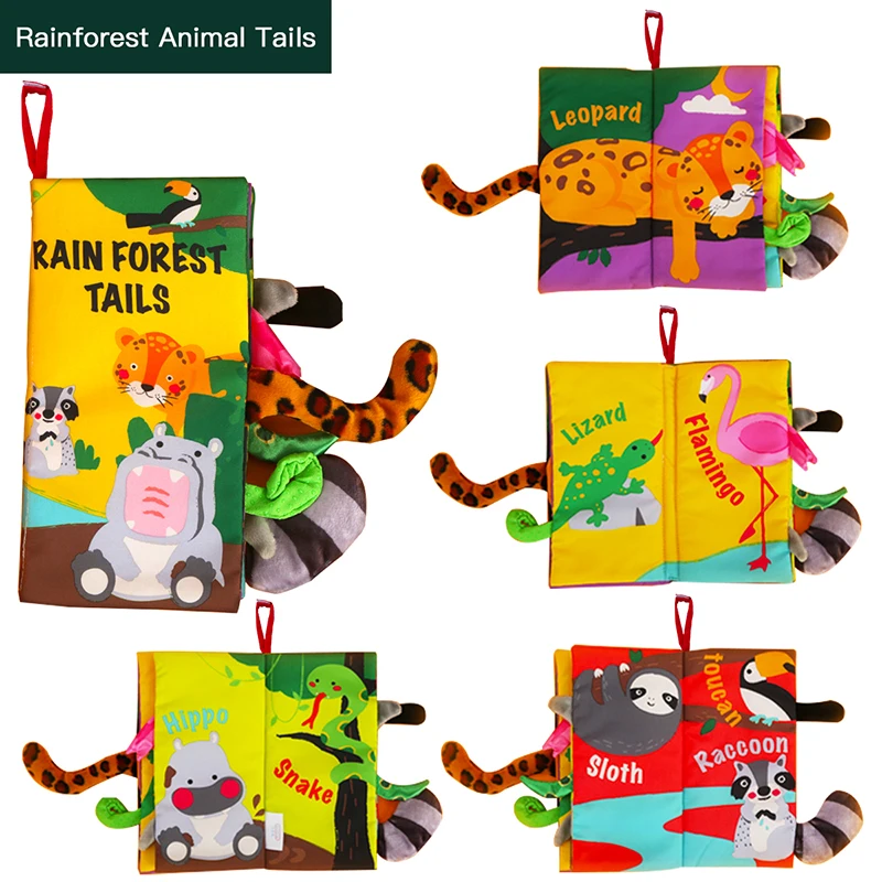 Beiens развивающие игрушки книги для детей книжки малышей развивающая игрушка