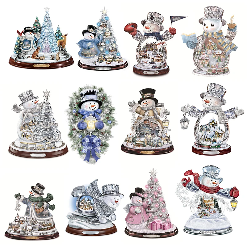 

Christmas Crystal Window Sticker Santa Claus Snowman Xmas Tree Paste Wreath Decals Xmas New Year Door Wall Decoration