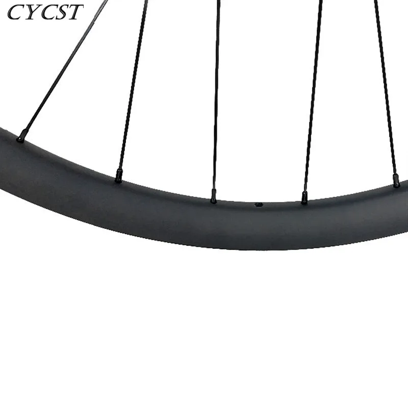 29er 30 мм MTB XC карбоновое переднее колесо без hookless clincher бескамерные колеса для горного велосипеда BOOST 15X110 UD 3K 12K 3K twill матовый глянцевый