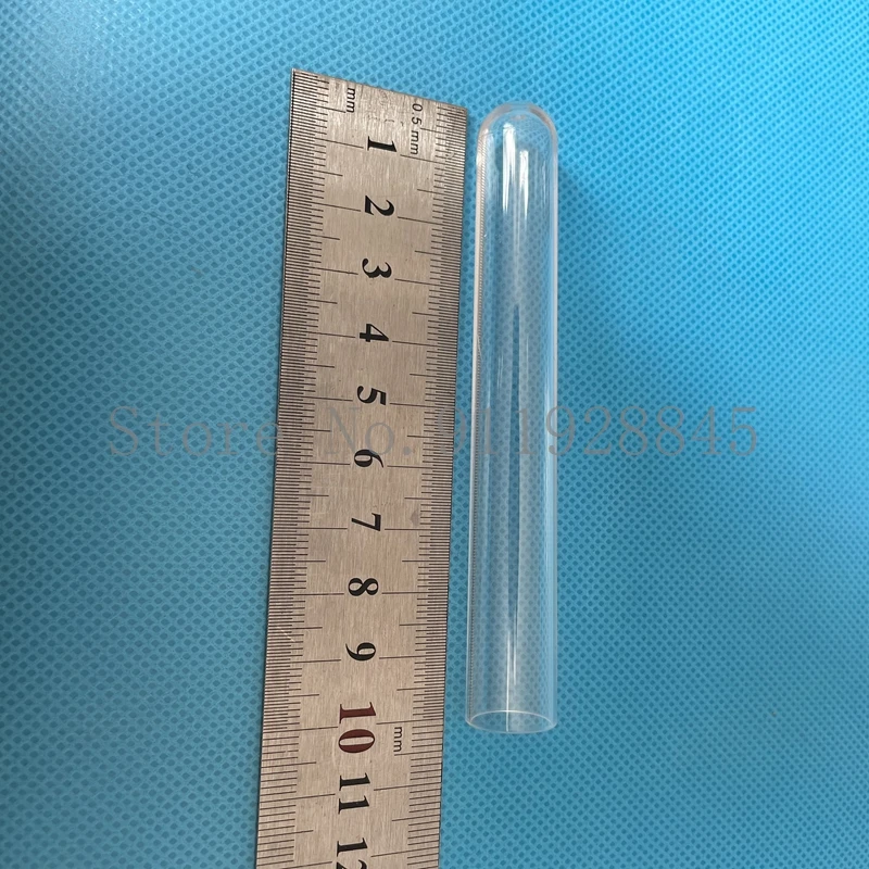 

300pcs/pack 15*100mm Office Lab Supplies, Transparent Plastic test tube with Cork Stopper U-shape bottom ,Wedding Favours Vial