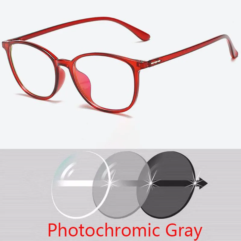 Сверхлегкий TR90 кадр очки по рецепту Для мужчин женщин унисекс Винтаж Овальный