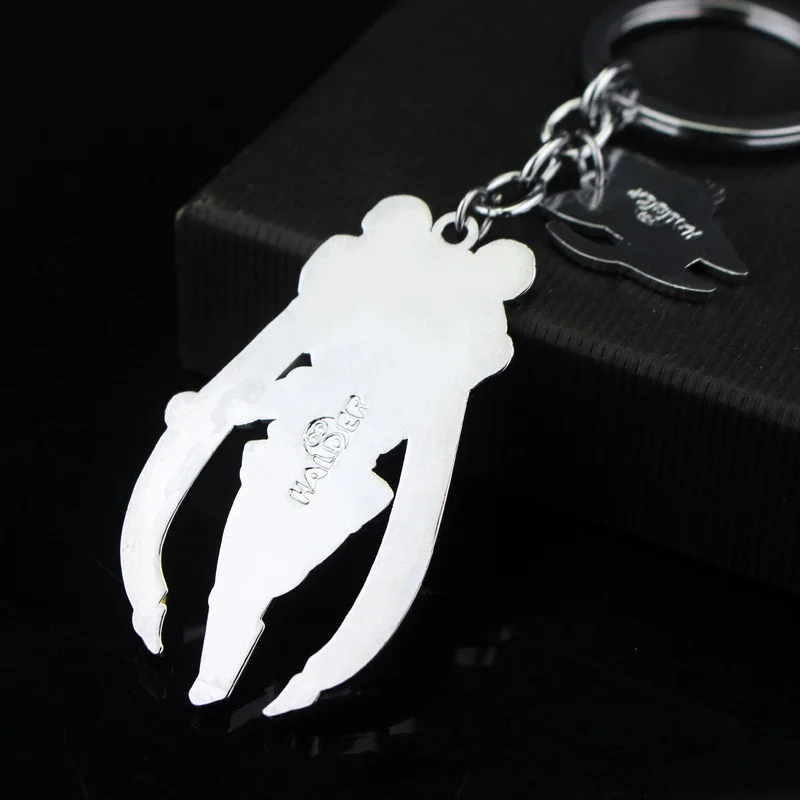 

Sailor Moon Action Figure Toys Keychains Cat Alloy Model Key Chain Pendant Cute Cartoon Keyring For Children Girls Gift