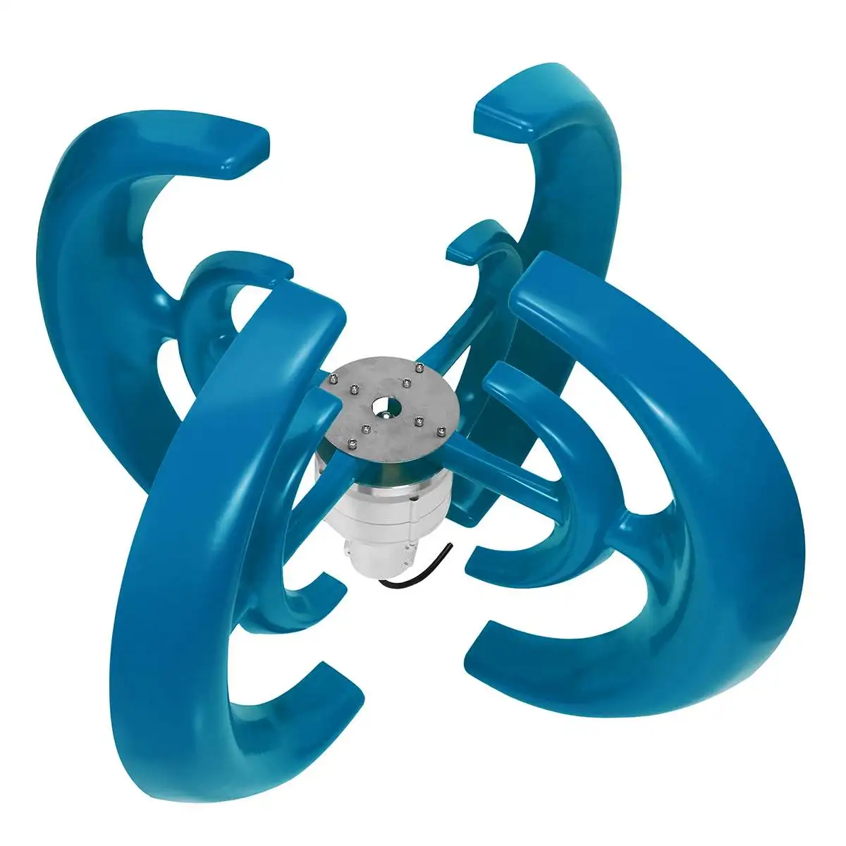 Ветряные турбины с 4 лезвиями 12 В 24 генератор вертикальной осью комплект