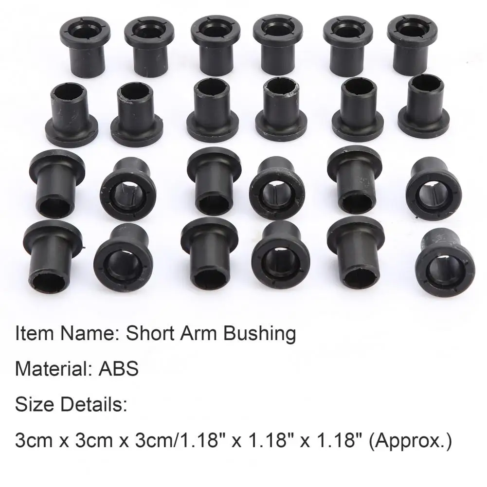 

24Pcs Arm Bushing Kit Portable Easy Installation ABS Suspension Control Arm Bushing Tool for Polaris Ranger