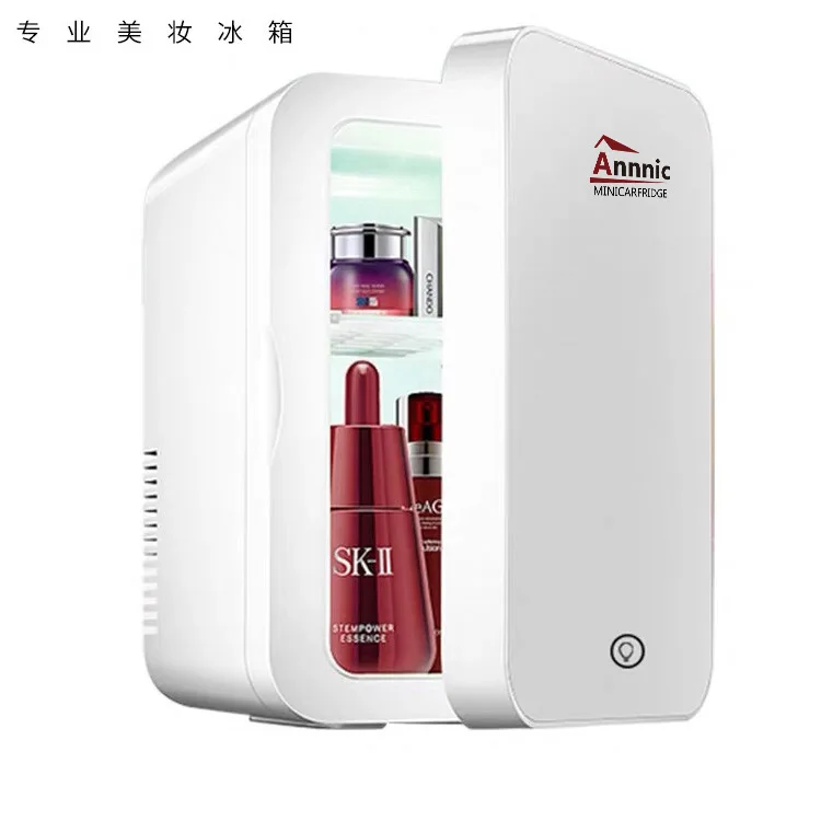 

Мини-холодильник, 110 В, автомобильный холодильник двойного назначения, маленькое зеркало, средства по уходу за кожей