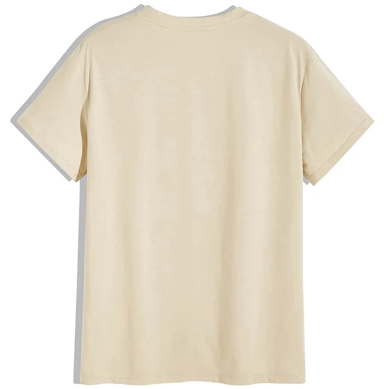 Футболка BGJS мужская с коротким рукавом Модная хлопковая Повседневная тенниска