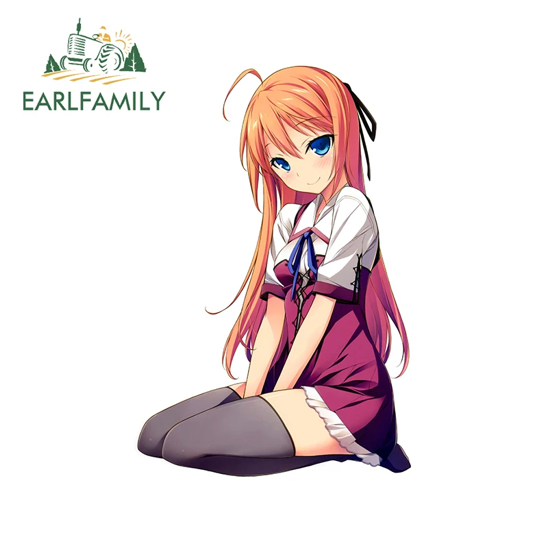 

Забавные наклейки для автомобиля EARLFAMILY, 13 см х 8,8 см, для Konoe, Subaru, аниме, наклейки для серфинга, кузова автомобиля, водонепроницаемые, устойчи...