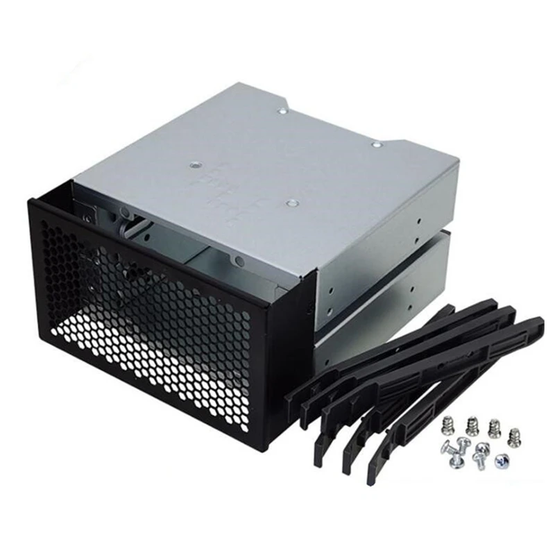 

3-Bay Large Capacity HDD Hard Drive Cage Rack SAS SATA Hard Drive Disk Tray Caddy for Computer