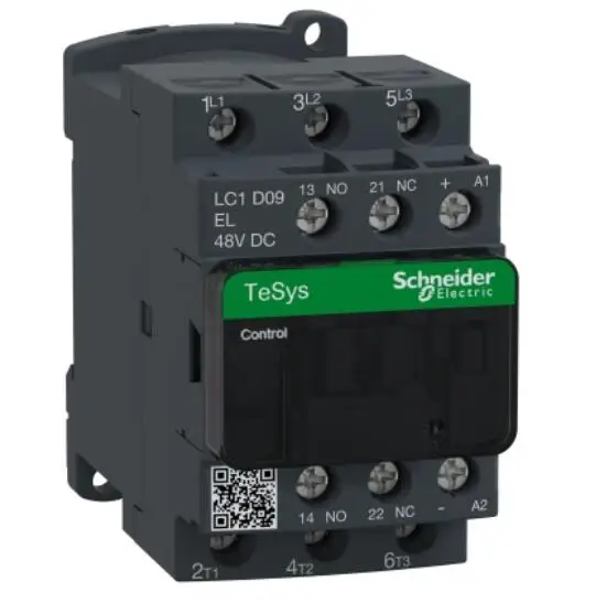 LC1D09EL TeSys Deca контактор-3P(3 NO) - AC-3 = 440 В 9 A 48 катушка постоянного тока | Строительство и