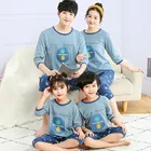 Одежда для маленьких девочек летние комплекты для отдыха Одежда для мальчиков Домашняя одежда, пижамы для мальчиков, детская одежда для сна на рост 100-175 см Ночное платье