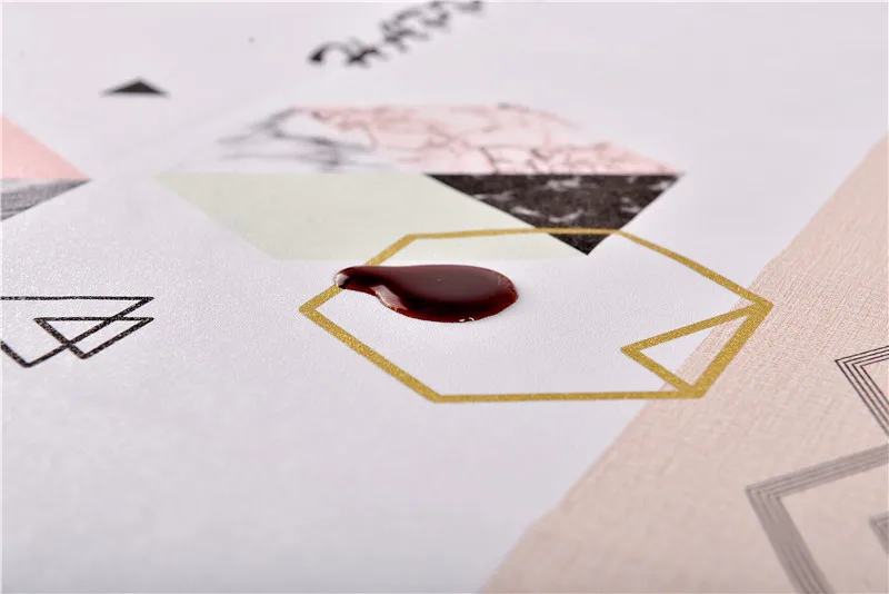 Милая Декоративная скатерть из ПВХ с принтом толстая Водонепроницаемая