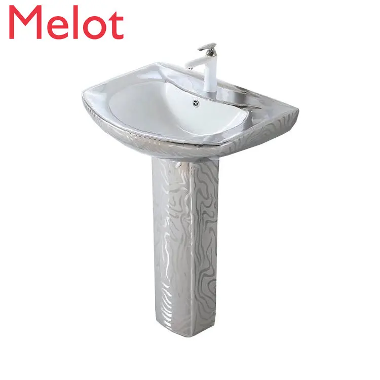 

Chaozhou wholesale sanitary ware colorful pedestal basin bathroom european golden toilet bowl