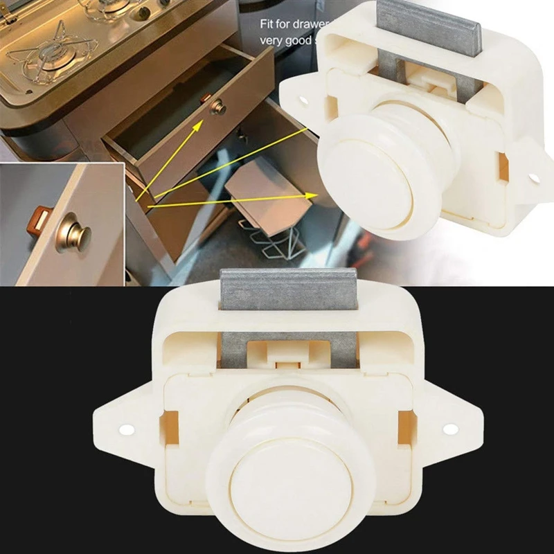 5 шт. кнопочный замок для дверей шкафов|Замки шкафов| |