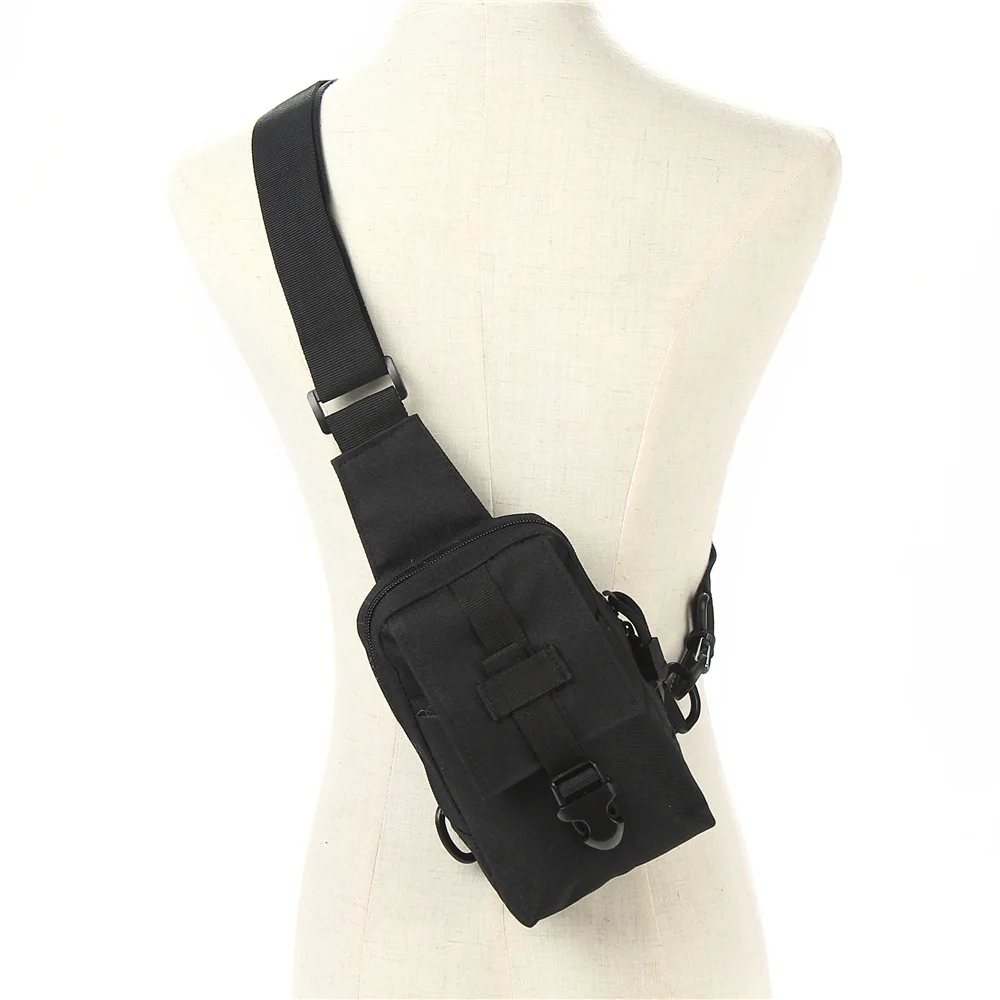 Outdoor Army Fan Small Chest Bag Camouflage Field Sports Shoulder Diagonal Tactical Messenger | Спорт и развлечения