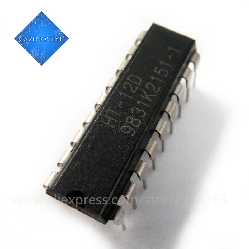 10 шт./лот 5 пар HT12D HT12E HT-12D + HT-12E HT12 DIP-20 в наличии | Электронные компоненты и